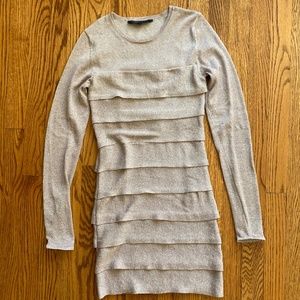BCBGMAXAZRIA Mariah Long Sleeve Dress Size Petite
